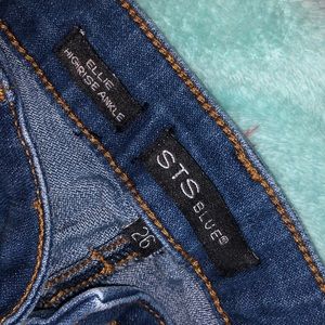 high rise ankle length skinny jean size 26